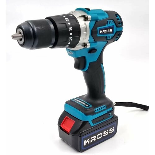 Дрель-шуруповёрт Ледобур аккумуляторный Kross KLi 128EС 21В 4Ач 2 аккум в кейсе 8499₽