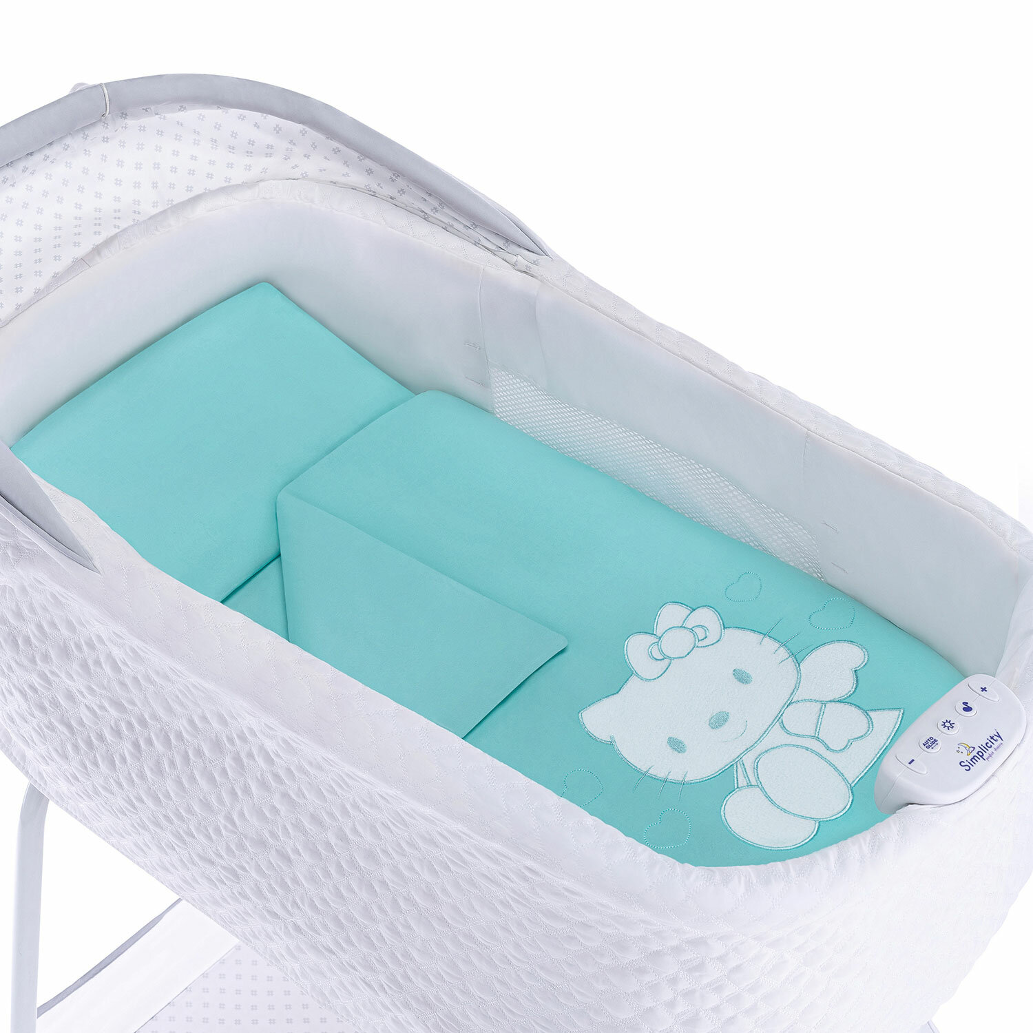 Комплект постельного белья Simplicity Dreams, Cat Love 5 предметов (Салатовый)