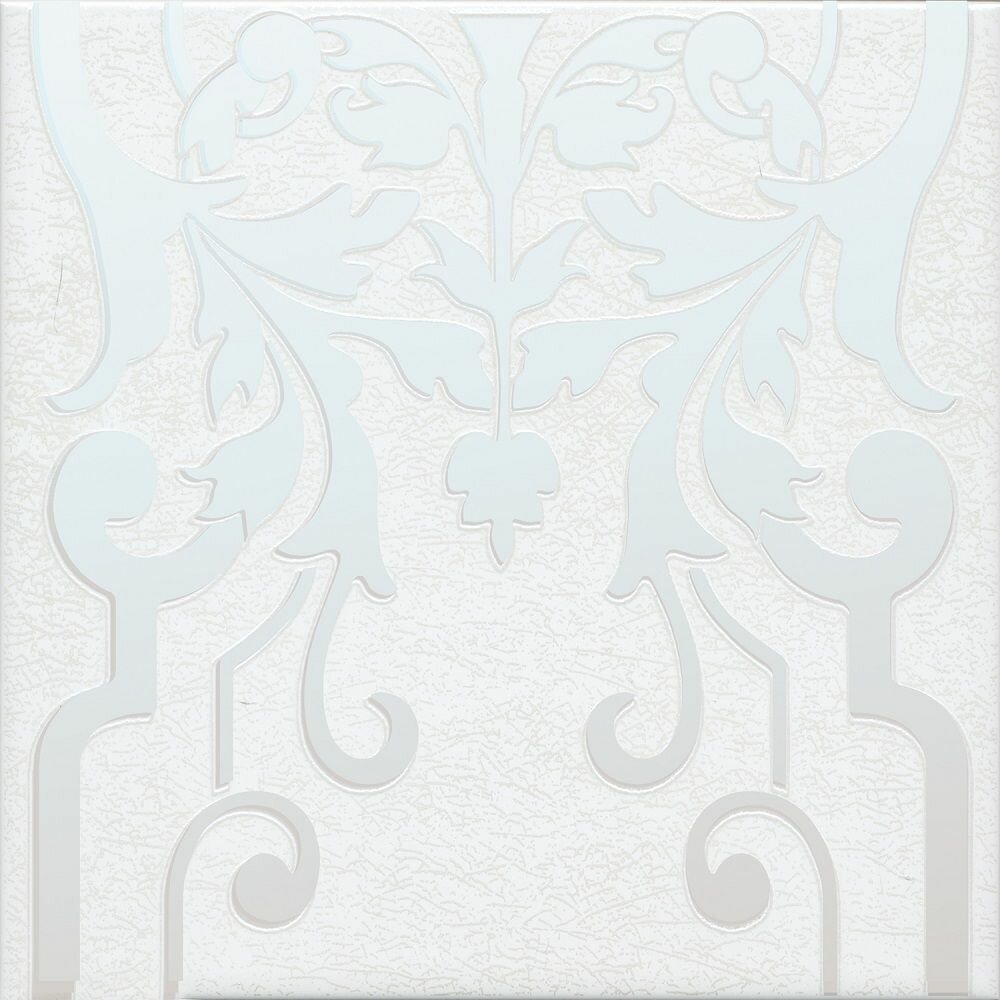 фото Барберино 2 белый глянцевый 20x20x0,69, декор Цена за 19шт