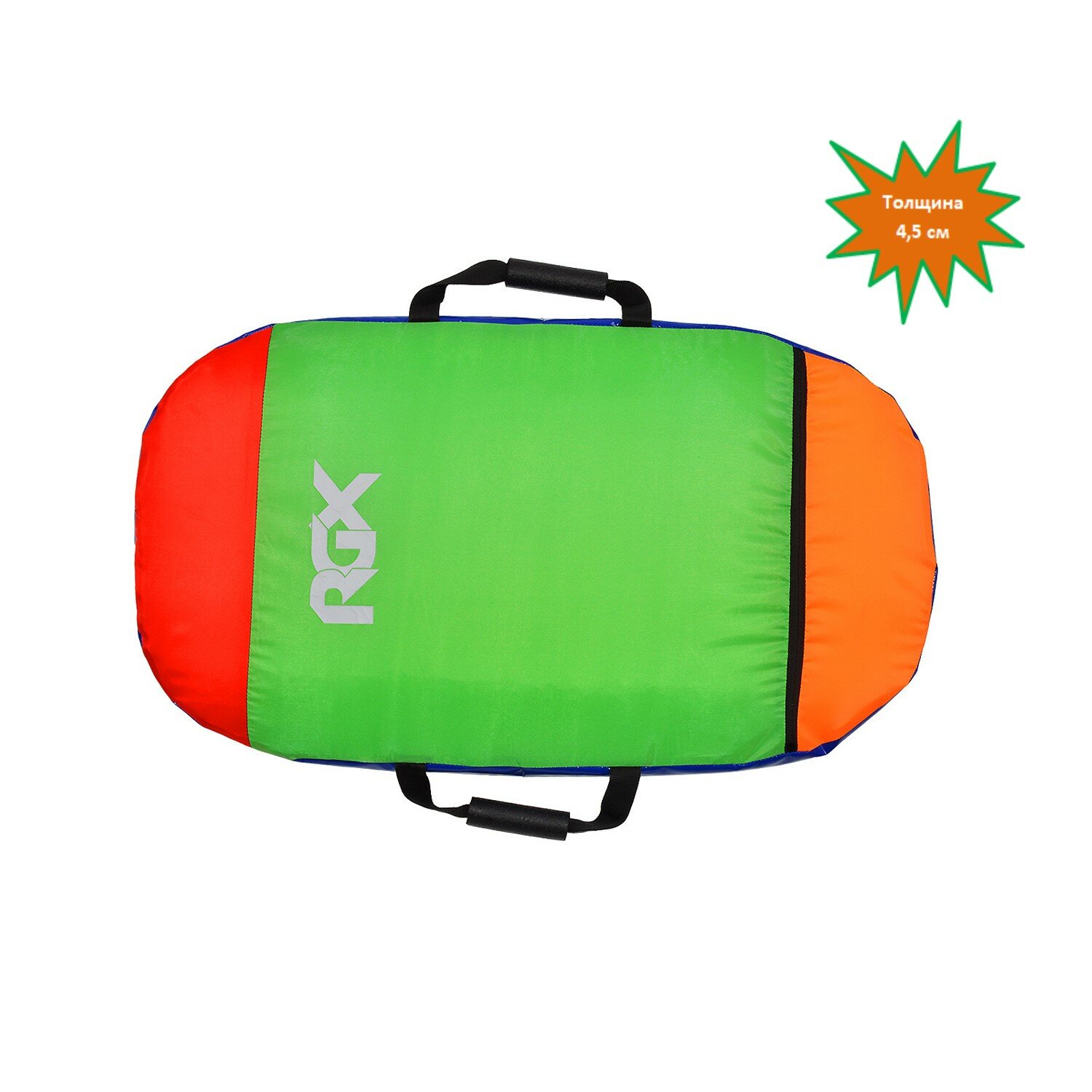 фото Ледянка мягкая россия 80*46*4,5см. (одноместная) (зеленый)