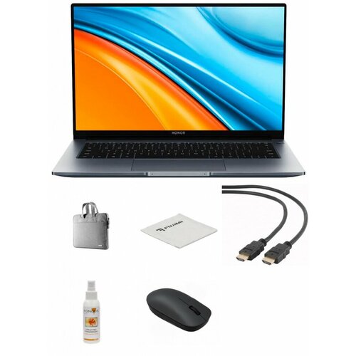 Ноутбук Honor MagicBook 14 NMH-WFQ9HN 5301AFWF Выгодный набор + подарок серт. 200Р! konoos kw 100 спрей для экранов 100 мл