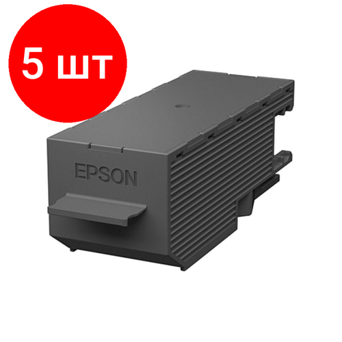 Комплект 5 штук, Запасная часть емк. для отраб. чернил Epson T04D0 C13T04D000 для L7160/7180 запасная часть емк для отраб чернил epson t04d0 c13t04d000 для l7160 7180 1330041