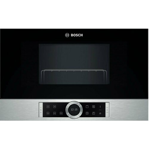 Встраиваемая микроволновая печь BOSCH BEL634GS1 21 л 900 Вт 10 режимов гриль чёрная 8992000₽