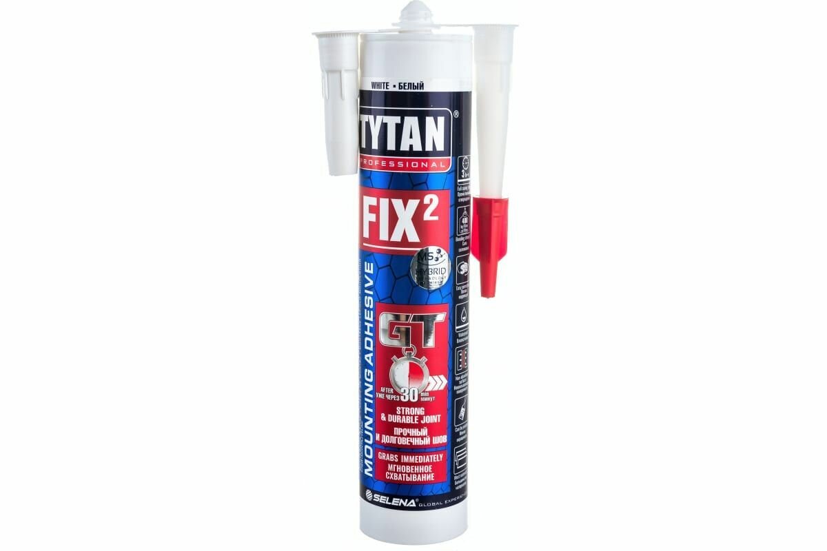 Клей монтажный Tytan Professional Fix GT белый 290 мл.