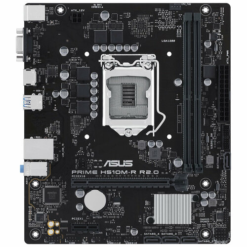 Материнская плата ASUS PRIME H510M-R R20-SI Soc-1200 Intel H470 2xDDR4 mATX VGAHDMI 763600₽