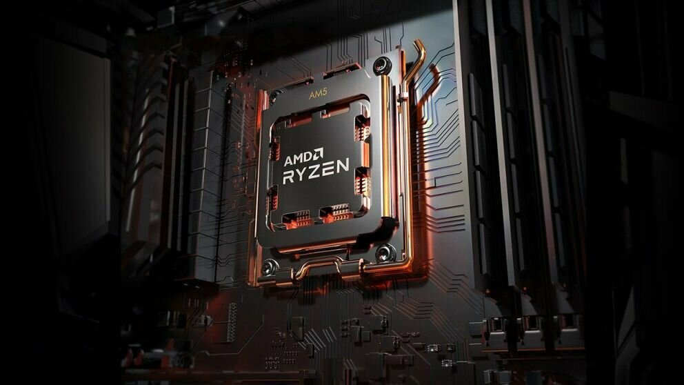 Процессор AMD Ryzen 5 7600X AM5 6 x 4700 МГц