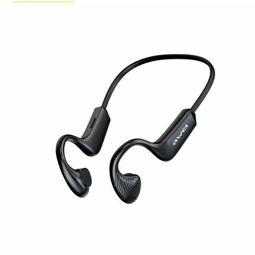 Спортивные беспроводные наушники AWEI A896Bl Air Conduction Sports Bluetooth 53TF card 200mAh Черный 3150₽
