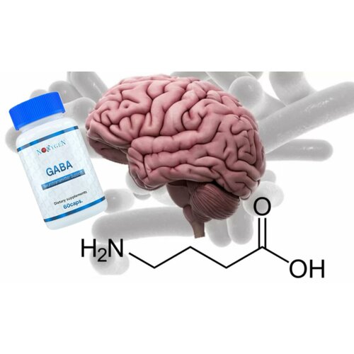 Noxygen GABA аминокислота гамк 500mg, антистресс, улучшение настроения и мотивации