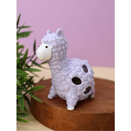 Игрушка антистресс мялка Squeeze lama purple 208₽