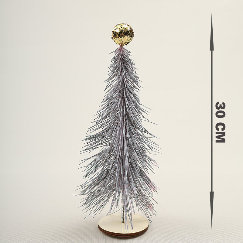 Настольная фигурка Елочка фиолетовая 30х7х7 см