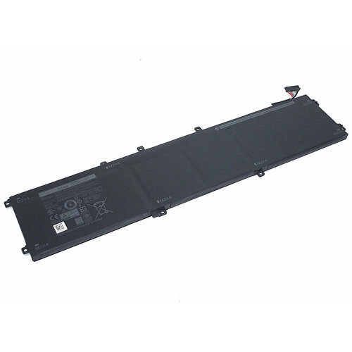 аккумулятор 4gvgh для ноутбука dell xps 15 9550 11 4v 84wh 7370mah черный Аккумуляторная батарея для ноутбука Dell XPS 15 (9550) 11.4V 84Wh 4GVGH