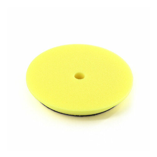Shine Systems DA Foam Pad Yellow - полировальный круг антиголограммный желтый, 130 мм