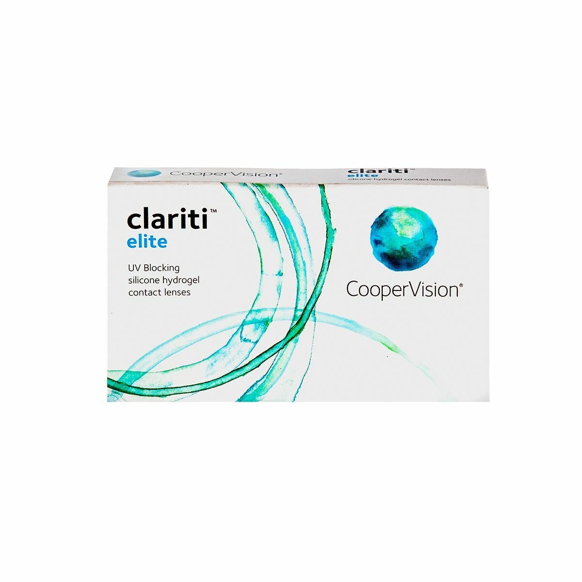 Контактные линзы CooperVision clariti elite (6 линз) -2.50 R 8.6, ежемесячные, прозрачные