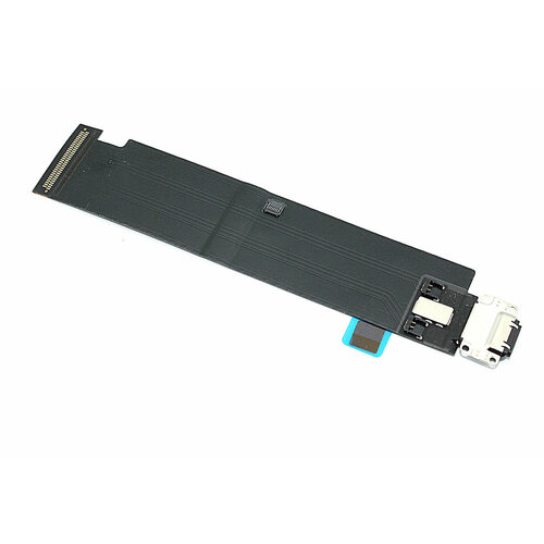 Шлейф c разъемом зарядки для планшета Apple iPad Pro 12.9 2015, черный шлейф для apple ipad air с разъемом на наушники черный