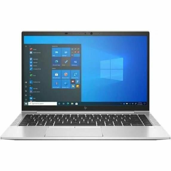 Ноутбук HP EliteBook 845 G8 14 (1920x1080) IPS/AMD Ryzen 5 PRO 5650U/16ГБ DDR4/256ГБ SSD/Radeon Graphics/Windows 10 Pro серебристый (490X0UC)