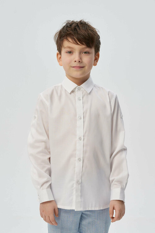 Школьная рубашка Choupette, размер 92, белый