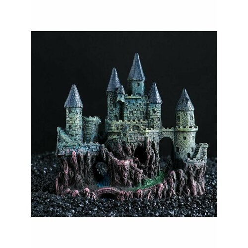 Декор для аквариума Замок, 16х7х15,5 см