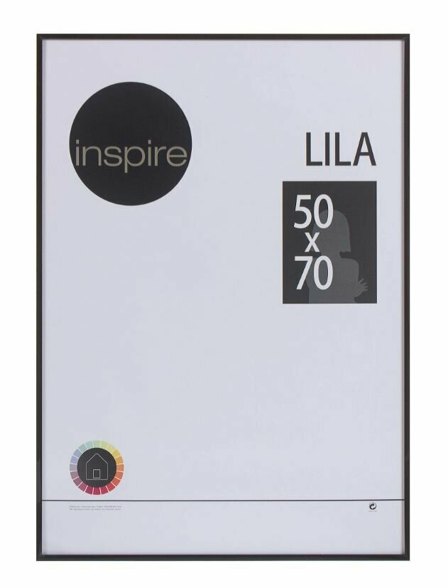 Рамка Inspire Lila 50х70 см цвет чёрный