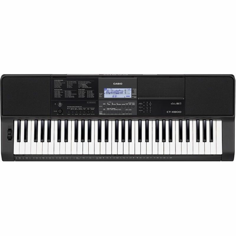 Клавишный инструмент Casio CT-X800 черный