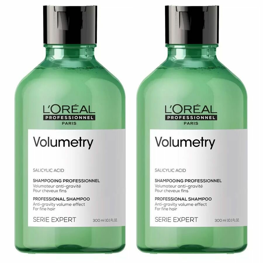 L'oreal Professionnel Набор: Шампунь Volumetry для придания объема тонким волосам, 300 мл х 2 шт