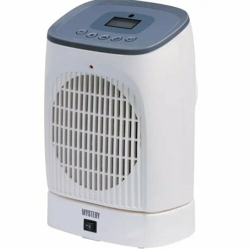 Тепловентилятор MYSTERY MCH-1024 настольный 10002000 Вт 2 режима до 20 м2 бело-синий 343900₽