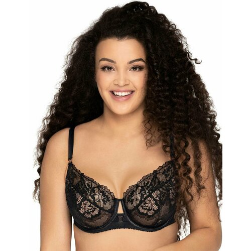 фото Бюстгальтер ava lingerie, размер 75f, черный