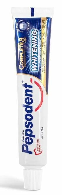 Зубная паста Pepsodent "Whitening", отбеливающая, 190гр - фото №2