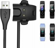 Зарядное устройство USB для фитнес браслета Huawei Band 2 Pro, 3, 3 Pro и Honor Band 4, 5 / Зарядка на Хуавей Бэнд 2 Про, 3, 3 Про и Хонор Бэнд 4, 5