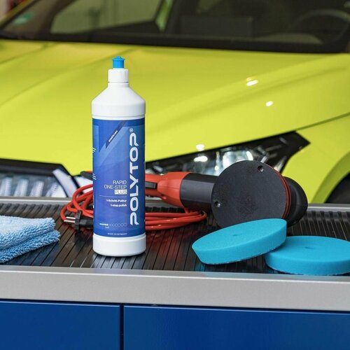 Полировальная паста автомобильная универсальная 3в1 POLYTOP Rapid One-Step Plus 1L 4489₽