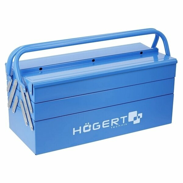 Ящик для инструментов металлический 5 отделений HOEGERT