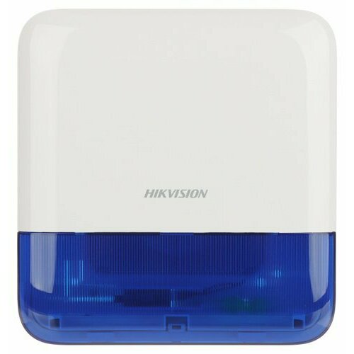 оповещатель уличный беспроводной синий индикатор ax pro ds ps1 e we blue код 302401665 hikvision ax pro 1шт Оповещатель уличный беспроводной (синий индикатор) AX PRO (DS-PS1-E-WE Blue) | код. 302401665 | Hikvision AX PRO ( 1шт. )