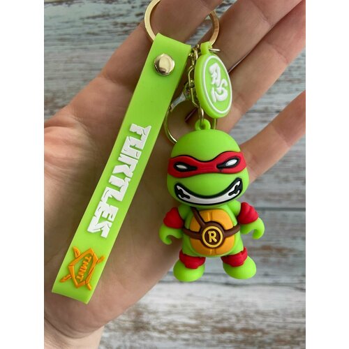 Брелок, зеленый, красный