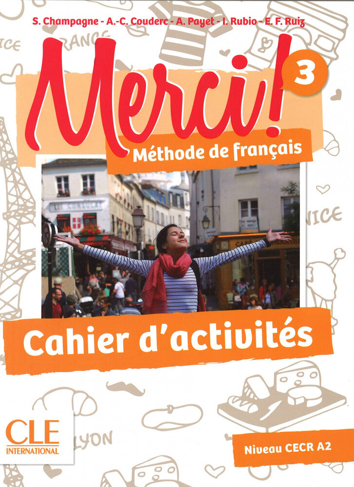 Книга CLE International "MERCI! 3 сahier d'activites" - фото №1