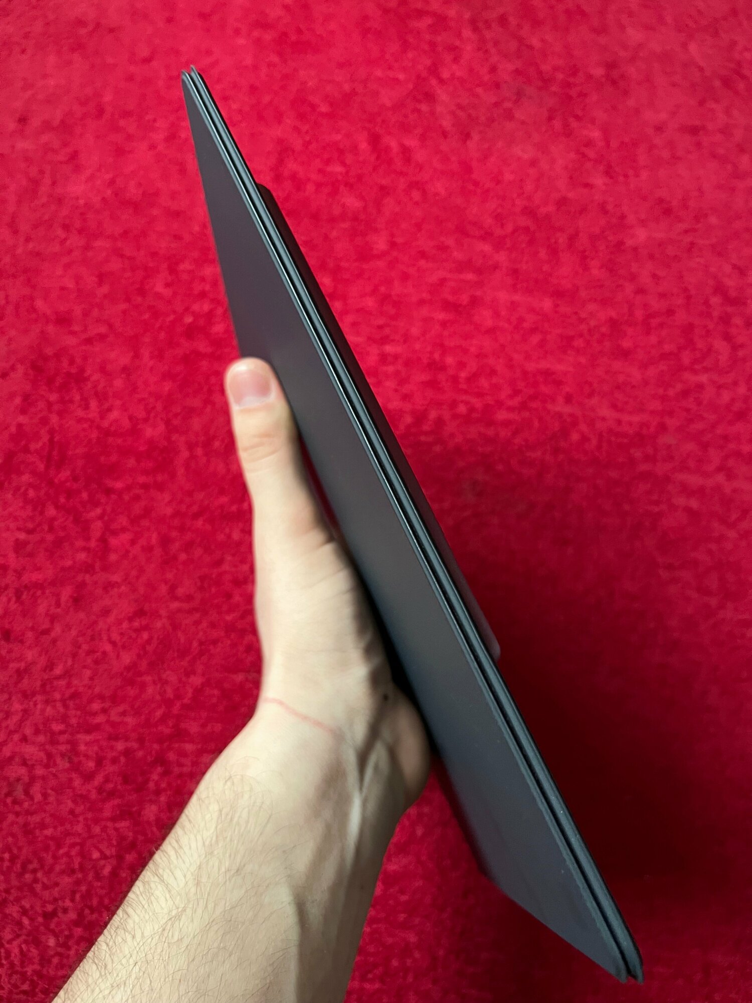 Чехол SAMSUNG для Galaxy Tab S9 Smart Book Cover полиуретан черный (EF-BX710PBEGRU)