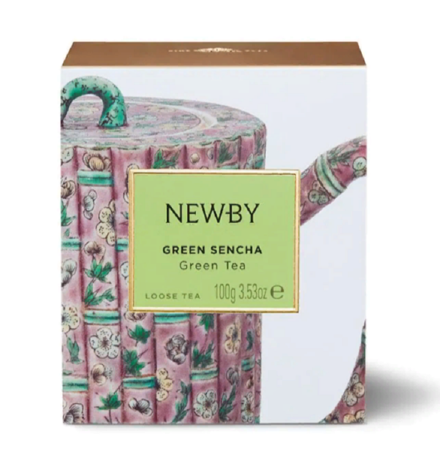 Чай зеленый Newby Green Sencha 100г - фото №20