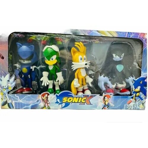 Игровой набор игрушек/4в1/Sonic/15см