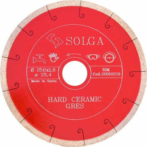 Алмазный диск Solga Diamant HARD CERAMICS