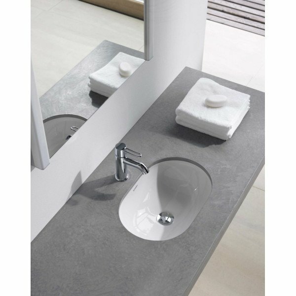 D-Code 0338490000 Раковина встраиваемая 52.5х32 см Duravit - фото №7