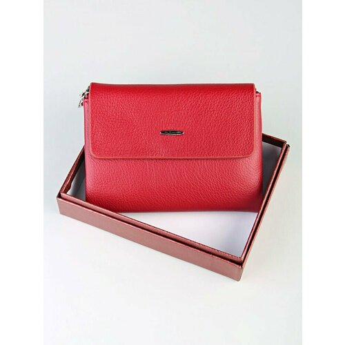 фото Кошелек , фактура зернистая, красный morios