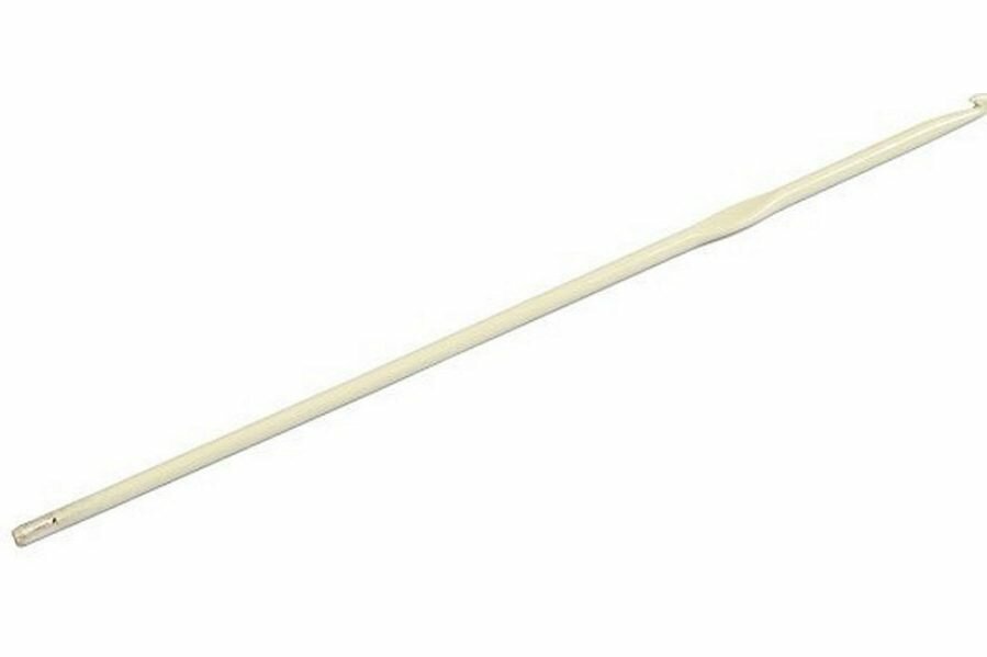 Крючок для вязания ВОС с полимерным покрытием, алюминиевый, d2,5мм, 1шт