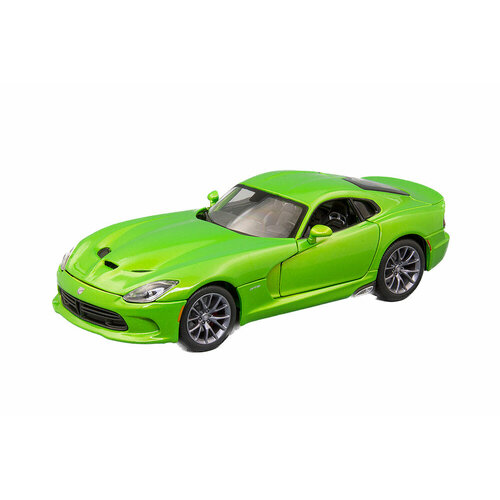 Dodge viper gts srt coupe 2013 green / додж вайпер гтс зеленый maisto 1 18 2013 vespa lxv желтая игрушка piaggio статические литые автомобили коллекционные хобби