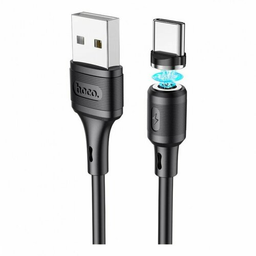 Кабель Hoco X52 USB-Type-C (3 А) 1 м, черный магнитный кабель hoco x52 sereno usb usb type c 1м черный