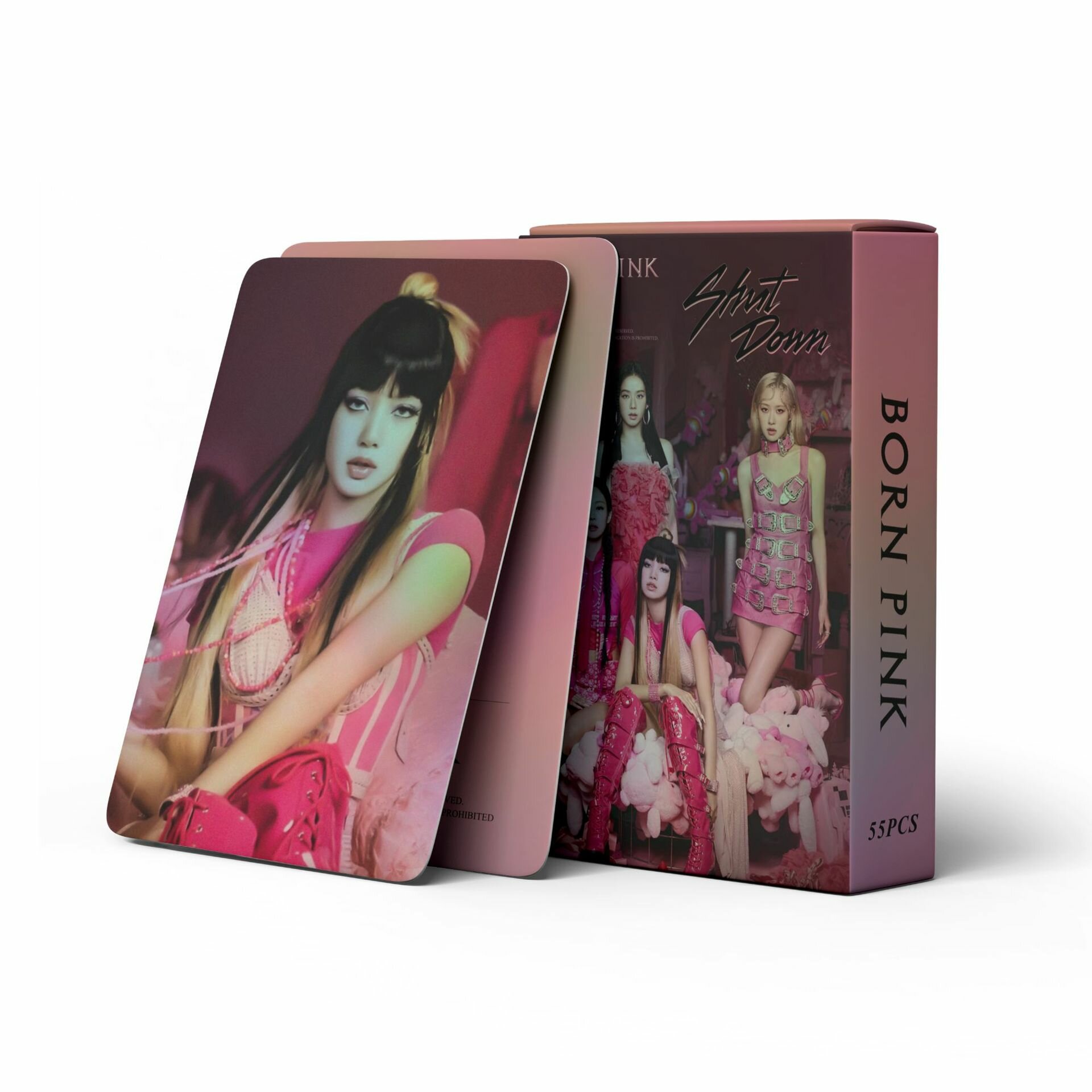 Голо карты кпоп Блек пинк ломо карточки Born pink kpop Blackpink