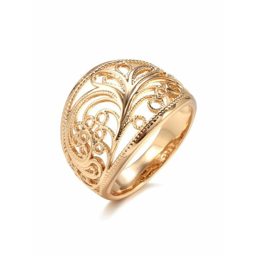 Кольцо, размер 20, золотой