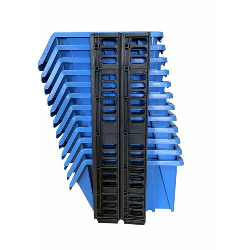 Лоток для метизов Accurate полипропилен 225x155x120 мм 12 шт с планкой 6 шт 2871₽