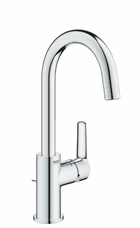 смеситель для раковин GROHE Start L-size д/клапан хром - фото №1