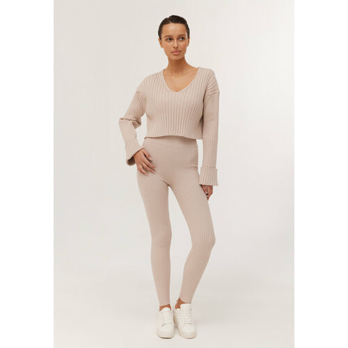 Легинсы  WOOLOOK, размер M/L, бежевый