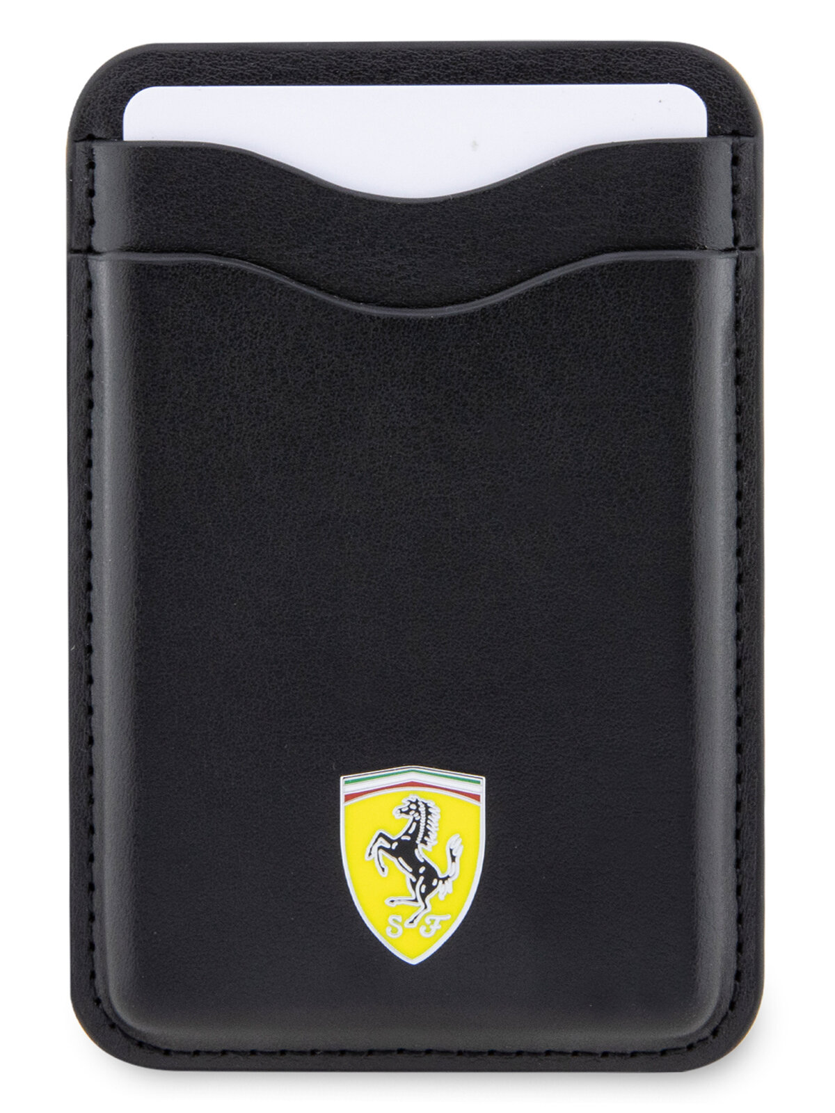 Ferrari магн. бумажник Wallet Cardslot MagSafe PU leather Black