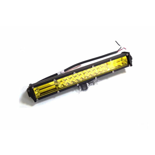 фото Фонарь светодиодный cby-180w желтый 60 led (9-30v) 280*30*45mm torino