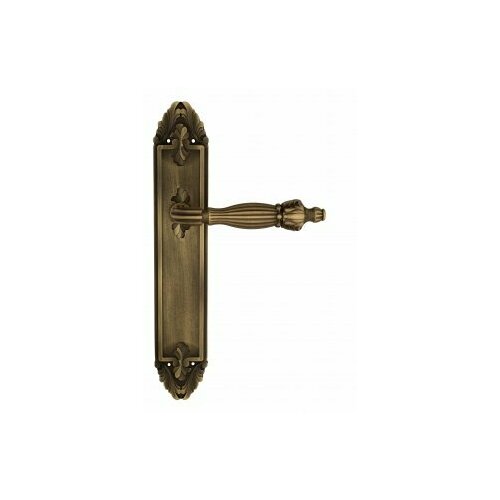 Дверная ручка Venezia OLIMPO на планке PL90 матовая бронза